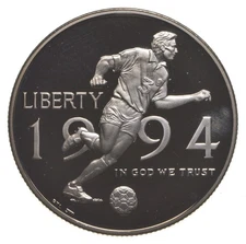1994 Proof World Cup Soccer Commemorative Half Dollar