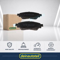 Bremsbelagsatz Scheibenbremse Vorne RAP Brakes R P1558 FüR Toyota