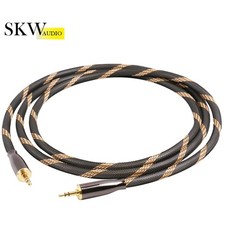 High Quality 3.5mm Male to Male Aux Cable - 3.2ft