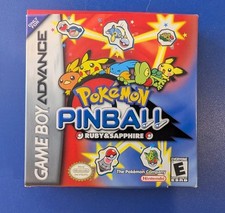 Pokemon Pinball: Ruby & Sapphire for Gameboy Advance - Complete in Box (CIB)