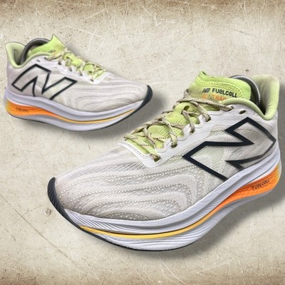 New Balance FuelCell SuperComp Trainer v2 Mens Size 8.5 Running Shoes White