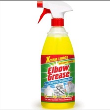 ELBOW GREASE Original All Purpose Degreaser Spray Kitchens Ovens Bathroom BBQ 1L 6.18 per litre