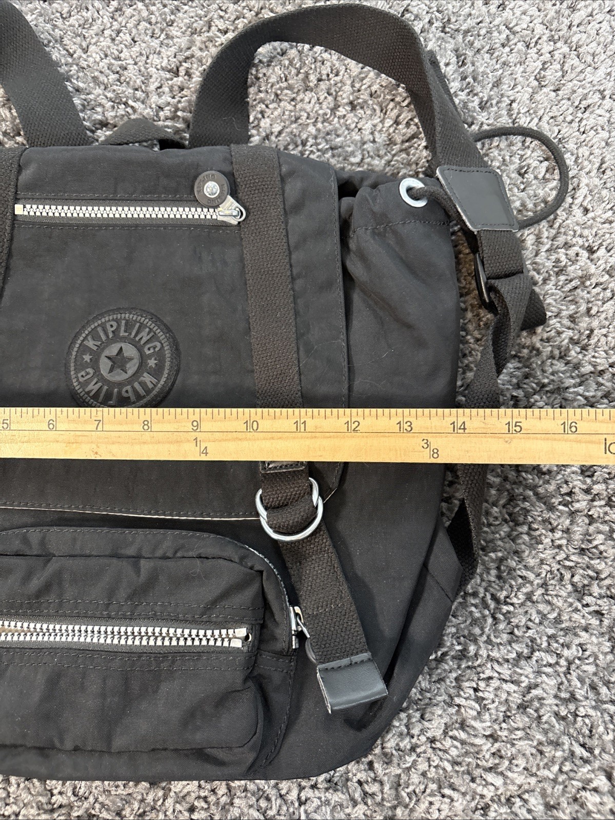 Kipling Joetsu Backpack Black Strap - image 3