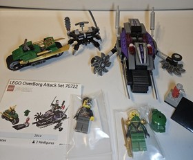 LEGO NINJAGO: Overborg Attack (70722) 100% Complete.  No Box Or Manual. 