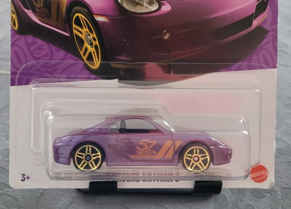 Hot Wheels Porsche cayman S . Série57 .1/64. Sous Blister - Photo 4/4