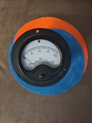 Wilcox Electric Co. DC Ammeter, model S-310