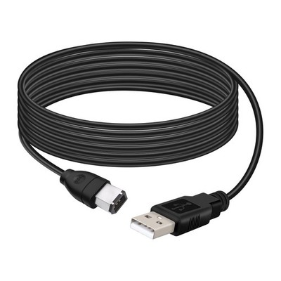 1.8m USB 2.0 Typ A Stecker auf IEEE 1394 Firewire 6Pin Stecker Datenkonverter...