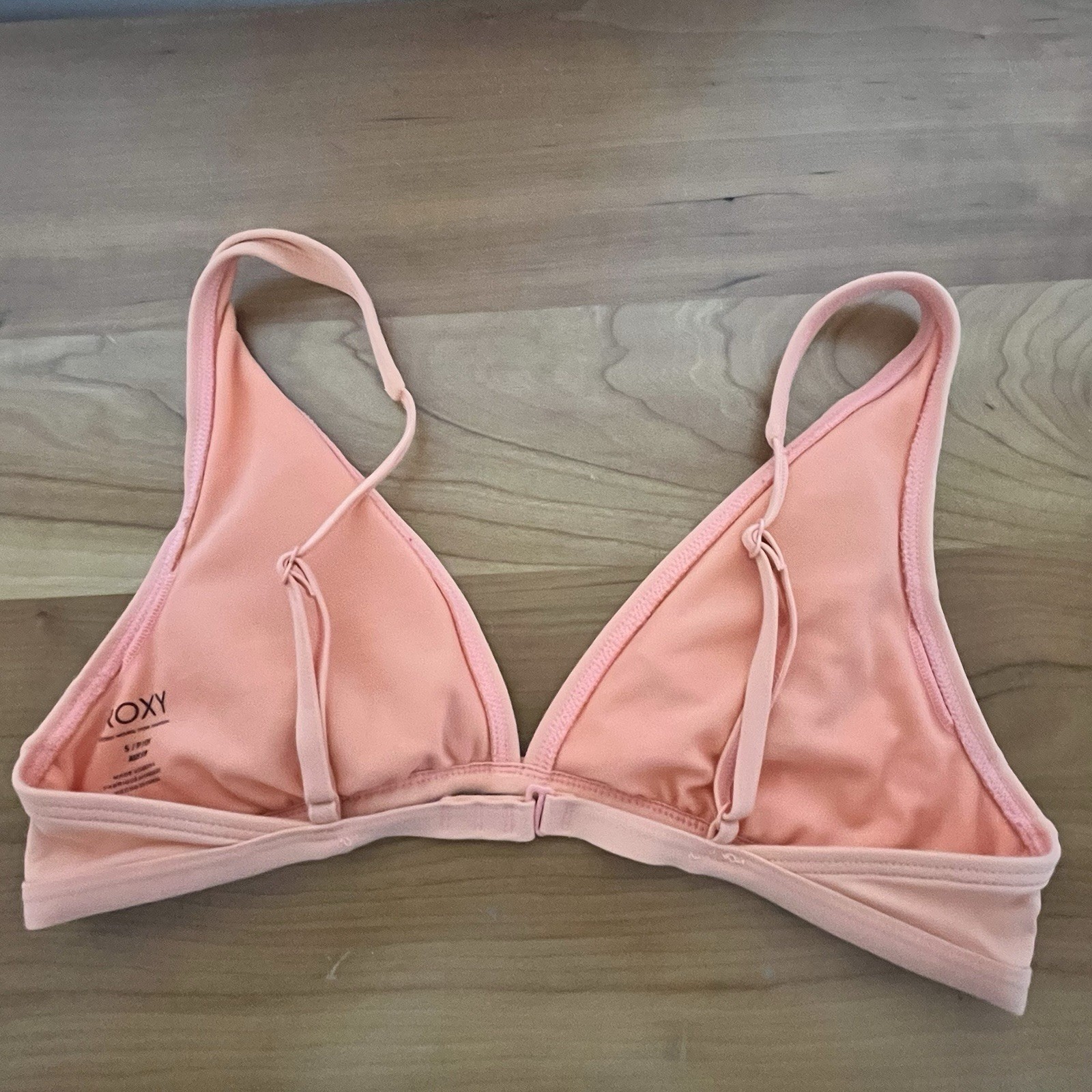 Roxy Beach Classics Triangle Bikini Top Womens Si… - image 3