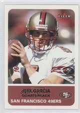 2002 Fleer Tradition Jeff Garcia #1 0b3