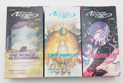 ZUTOMAYO CARD Set of 3 Boxes Vol. 1 2 3 Basic Pack ZTMY 10 packs