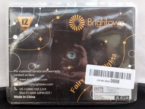 Brightown 12 Pack LED Fairy String Lights 7ft 20LED Battery Operated New NICE