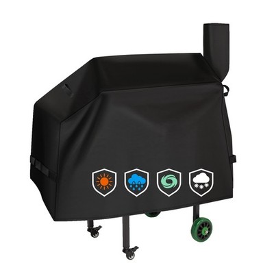 Heavy-Duty 600D Grill Cover fit for Green Mountain Daniel Boone Choice and St...