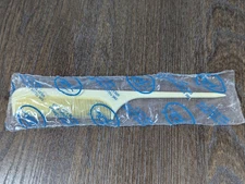 NEW Vintage Fuller Brush Co Tail Pick Comb Off White Plastic Made in USA