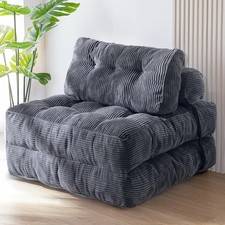 MAXYOYO Folding Sofa Bed, Convertible Sleeper Chair with Pillow Foldable Mattres