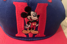 Vintage Mickey Unlimited Disney Baseball Cap Retro Collectible Hat Snapback 90s