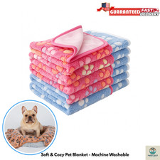 Pet Dog Bed Mat Self Warming Baby Soft Flannel Pad Blanket Cat Cushion Washable