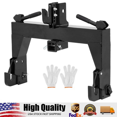 #ad #ad 3 Point Quick Hitch Adapter with 2quot; Receiver for Category 1 Tractors 3000 LBS $130.39