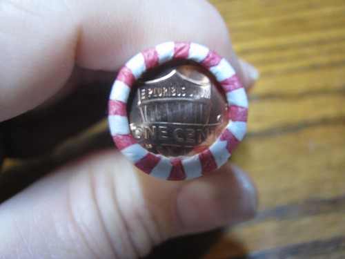Rotolo di BU 2019 D Lincoln Pennies lotto originale avvolto in banca # UPCO WHT - Foto 3 di 3