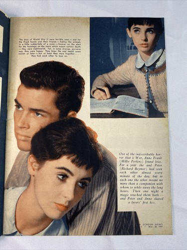 New Screen News Magazine Christine Carere Pat Boone Joanne Woodward Natalie Wood - Picture 5 of 12