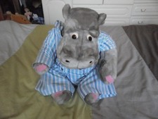 silent night hippo teddy
