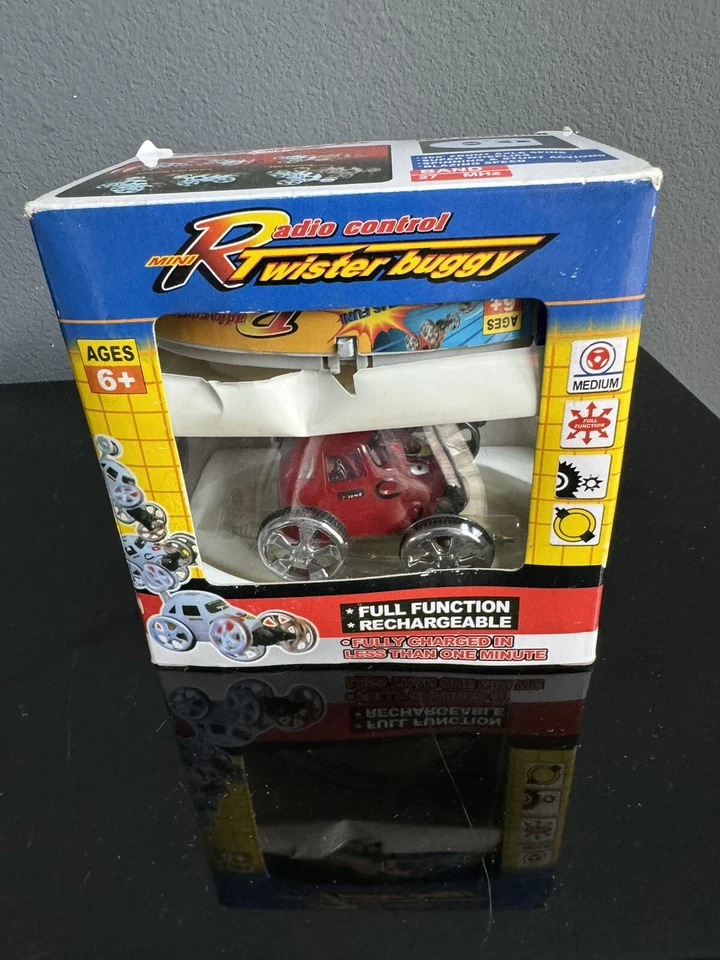 NEW Radio Control Mini Twister Buggy Car Rechargeable Spin Stunts Action NIB - Image 3 of 4