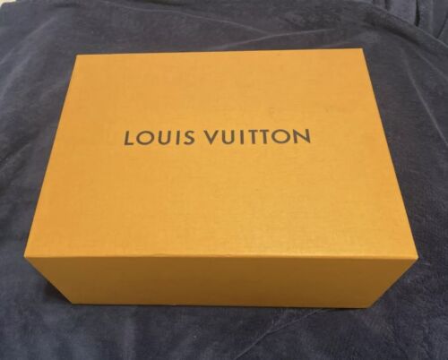 Louis Vuitton Empty Box 11.75 x 10.5 x 5.5 Yellow Gift