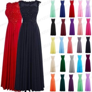 Long-Women-Wedding-Bridesmaid-Dress-Formal-Party-Prom-Ball-Gown-Evening-Dresses