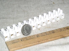 1 BRAND NEW EURO STYLE 12 POSITION TERMINAL BLOCK BARRIER STRIP 10 A 10A AMP USA