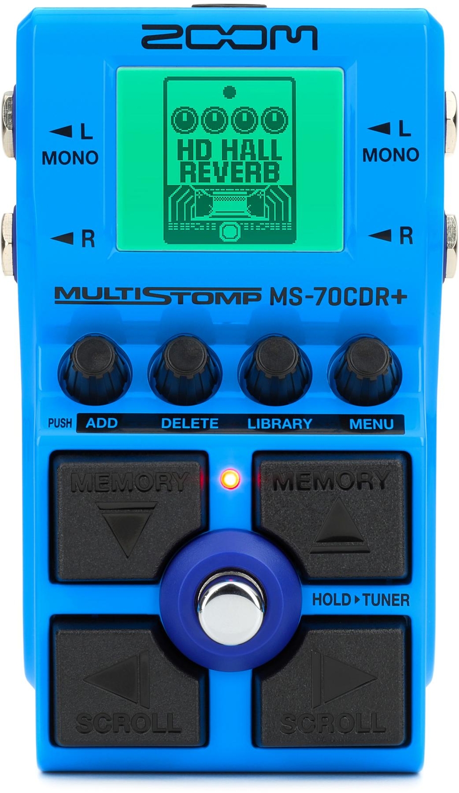 Zoom MS-70CDR+ Многоступенчатая педаль хоруса/задержки/реверберации