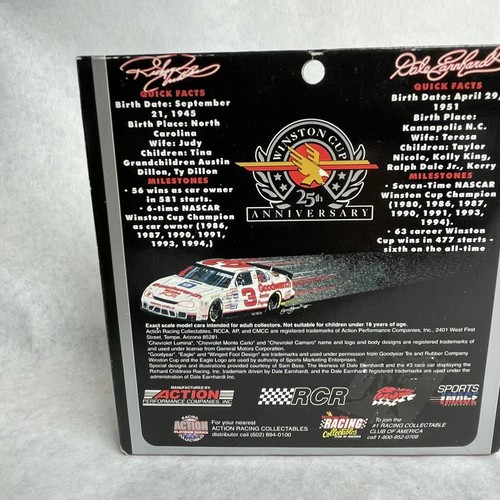 Coche Dale Earnhardt Sr. Winston Select 1995 edición limitada escala 1/64 nuevo en caja - Imagen 3 de 4