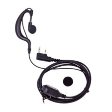 TYT Ohrstück 2-Pol Für TC8000 8000D 77s MD380 UV88 G-Form Ohrhörer PTT-Mikrofon