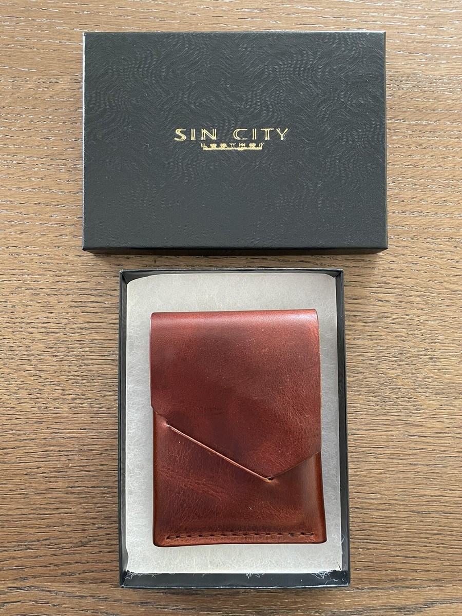 【Sobaq】MNI City Leather PD Sin City Leather - The Classic - Flap Wallet w/Badalassi