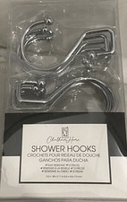 Chatham House Shower hooks 12 Rust resistant hooks Brand new Metal Curtain Hooks