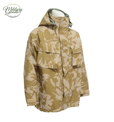 Parka Giacca Militare Esercito Inglese Desert MVP DDP in Goretex | eBay