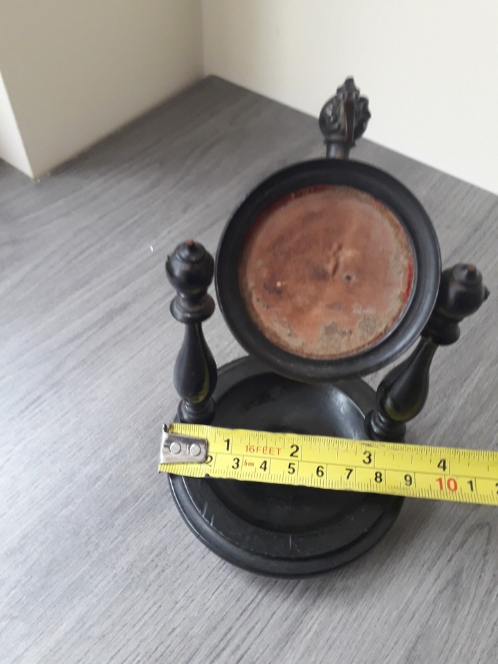 Antique Wooden Pocket Watch Stand eBay