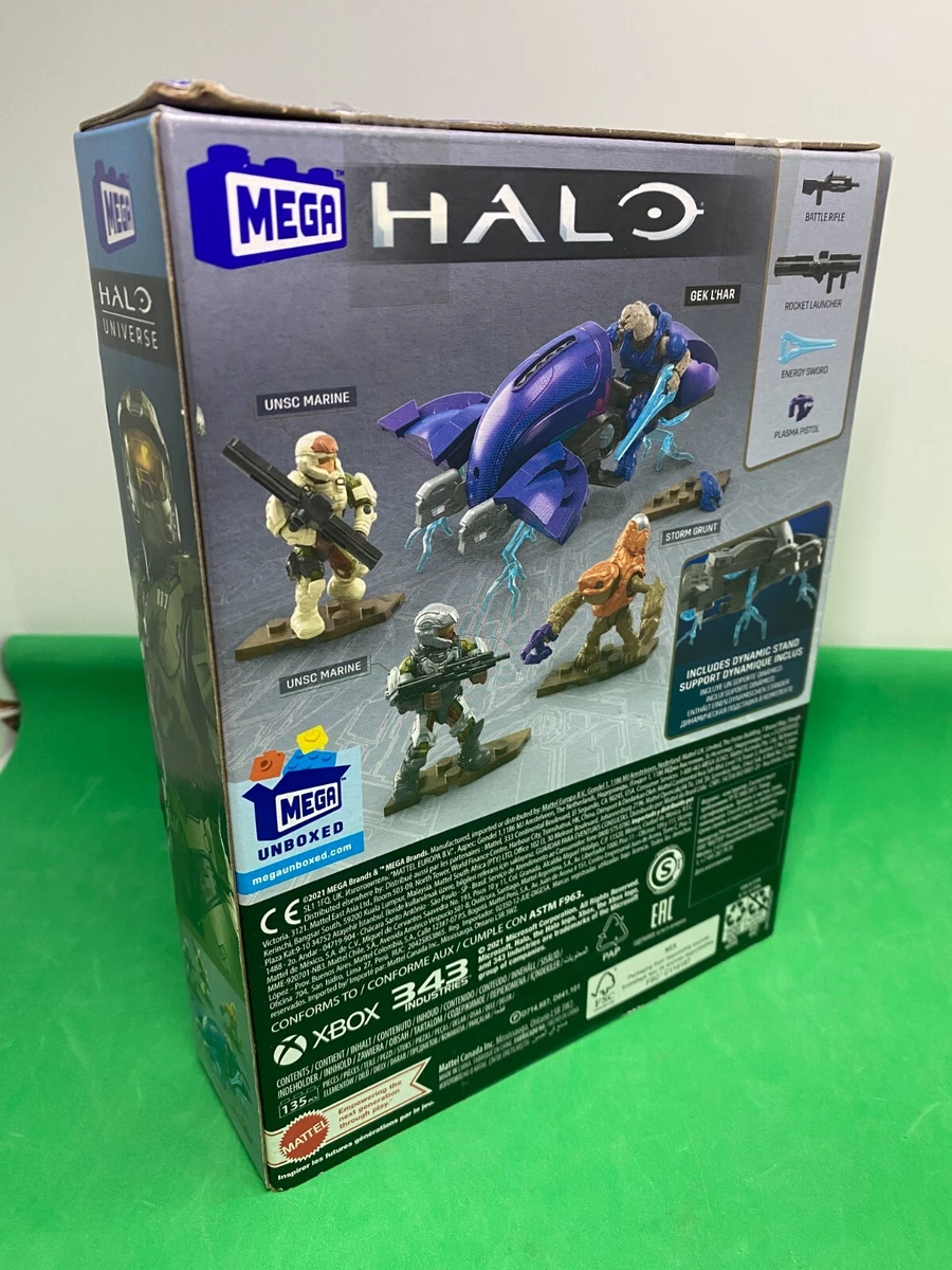 Mega Construx Halo Universe Series 3 Combat UNSC Marine NEW in Sealed Bag