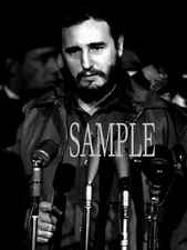 1959 FIDEL CASTRO Speaking in Washington PHOTO (163-p)