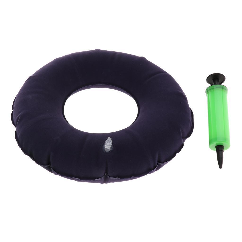 Inflatable Donut Ring Seat Cushion for Tailbone Pain, Hemorrhoids