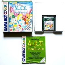 Thumbnail of ebay&reg; auction 122889613038 | GBC - Alice in Wonderland KOMPLETT in OVP für Nintendo Gameboy Color *CIB*