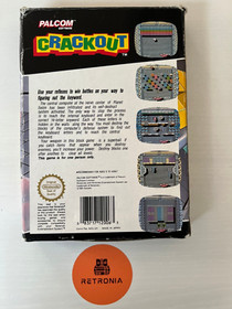 Crackout Nintendo Nes gioco versione PAL A UK in scatola pulito e testato