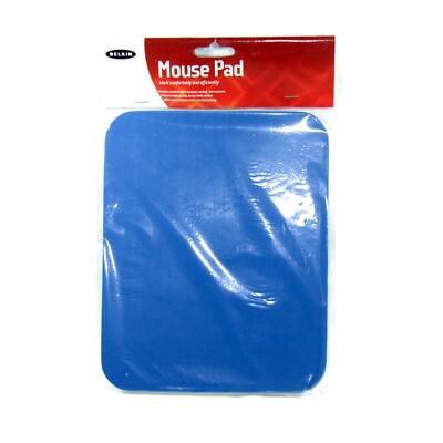 Belkin Mousepad Standard Jersey Surface Neoprene Nonslp Mouse Pad New F8E081-BLU