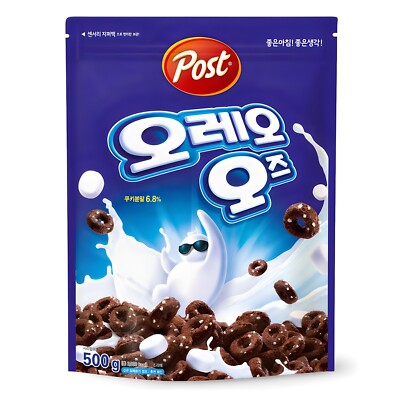 [Post] OREO O'S Cereal 500g (17.6oz) Breakfast Food OREO OS with Marshmallow
