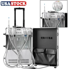 Unidad Entrega Dental Compresor de Aire Fuerte Eyector Saliva Botellas Succión