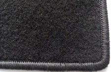 Set Tappetini Anteriori In Velluto Su Misura Per Fiat Seicento – 2 Pezzi, Antiscivolo Con Rinforzo Saldato, Colore Nero - 3