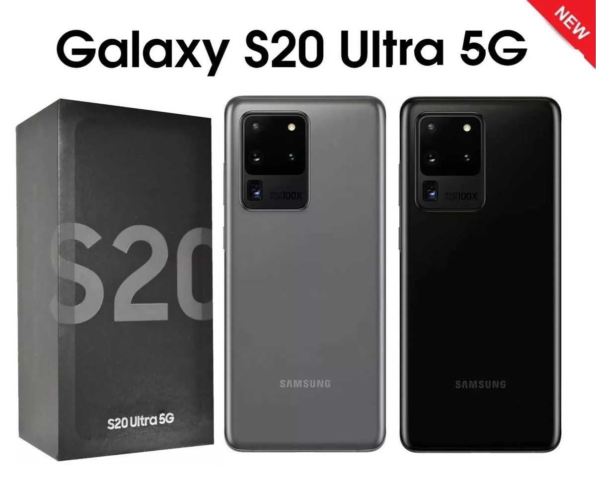 NEW Samsung Galaxy S20 Ultra 5G SM-G988U1 128/256GB Factory