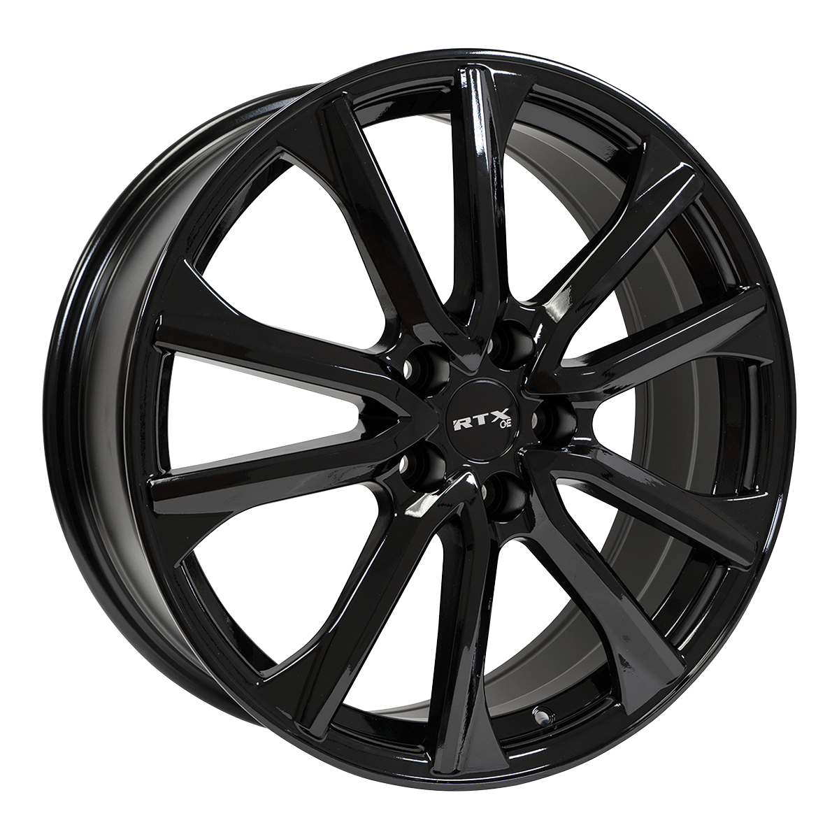 19 inch 19x7.5 RTX Arai Gloss Black wheel rim 5x4.5 5x114.3 +45 | eBay
