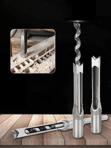 Square Hole Saw Auger Drill Bit Mortising Chisel Woodworking 6.4-16mm New OD - Picture 5 of 28