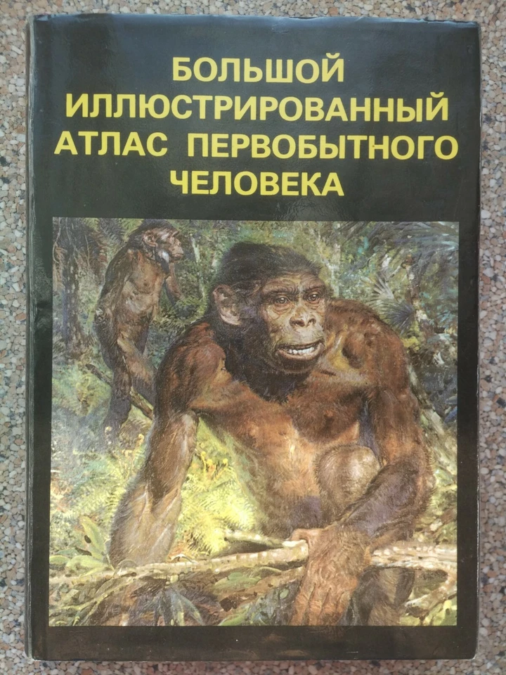 1982 Big Illustrated Atlas Primitive Man History Атлас первобытного человека - Image 2 of 4
