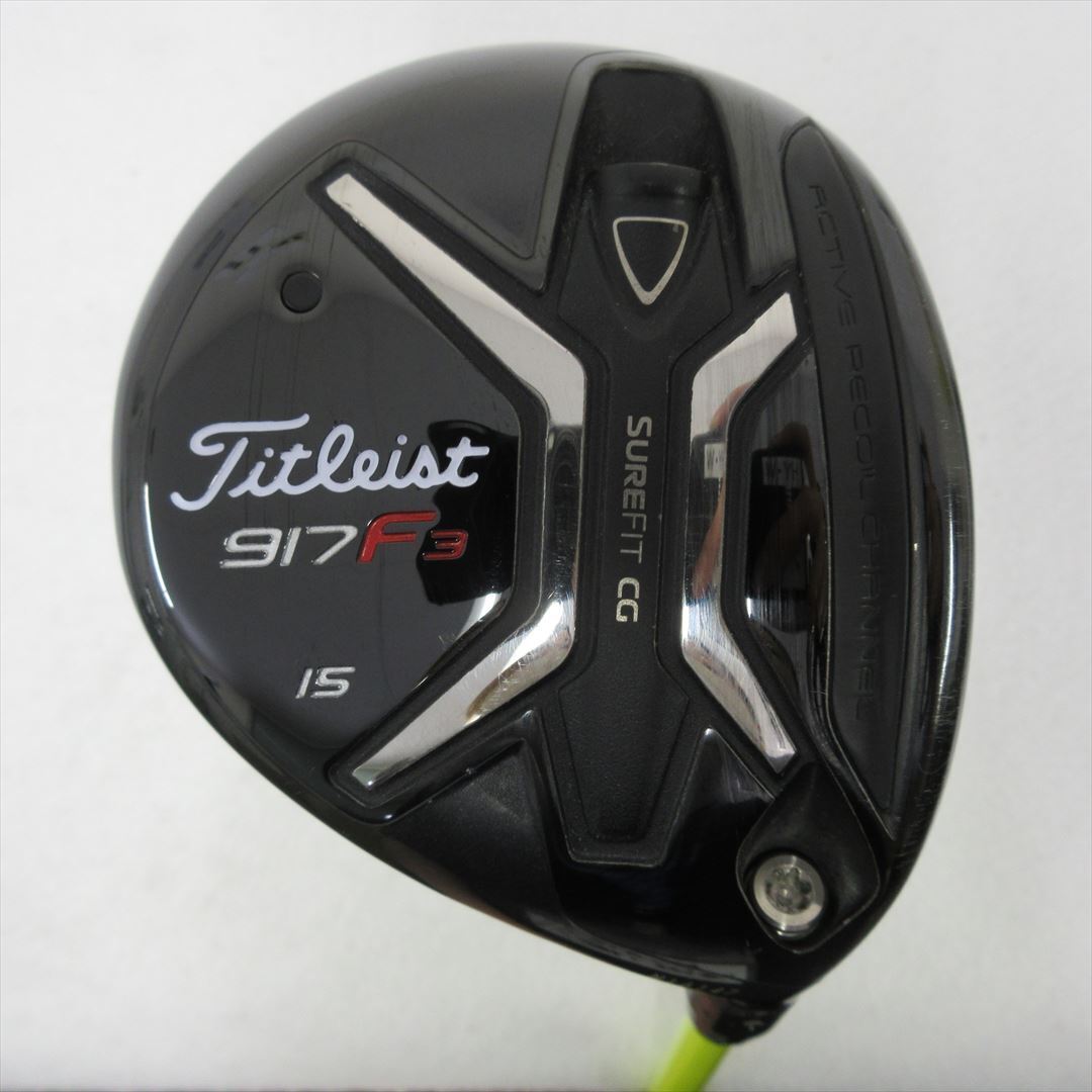 Titleist Fairway 917 F3 3W 15° Stiff ATTAS PUNCH 7