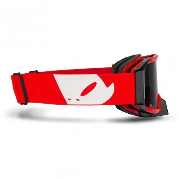 MASCHERA MOTO UFO WISE PRO ROSSO NERO CROSS MX ENDURO RED BLACK OCCHIALI - Immagine 3 di 4